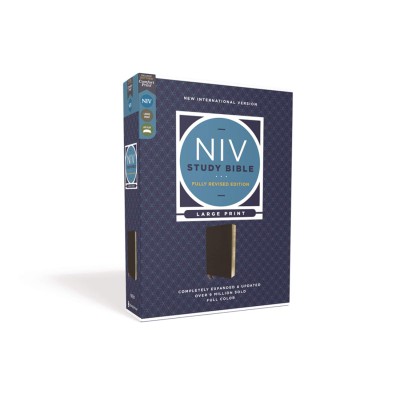NIV Study Bible, Bonded Leather